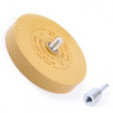 Eraser Rubber Wheel - Diam 88 - adapter