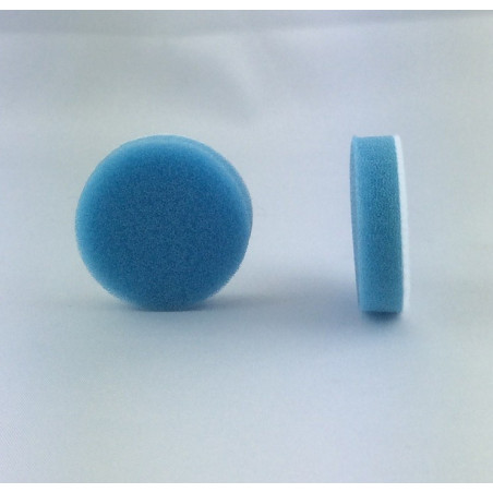 Tampon De Lustrage Bleu Moyen 125mm Pour Perceuse - Marque Vroomer, Neuf En Emballage