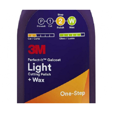 3M 36110 Perfect-It Gelcoat Light Cutting Polish Wax 946 Ml - Foto 12