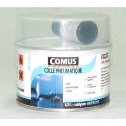Colle Pneumatique Comus Bi-composant 250 ML + 10 ML catalyseur