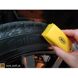 Brosse éponge de haute qualité en plastique polissage polyester roue de pneu  1