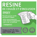 Resina de Epoxy para el Casting de la Tabla Transparente Río Kit de 5 kg Hasta 50 mm