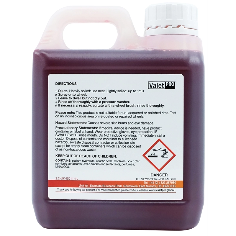 Valet Pro Bilberry Detergente Ruote - 500 Ml, Senza Acidi, Per Ruote Verniciate - Foto 7
