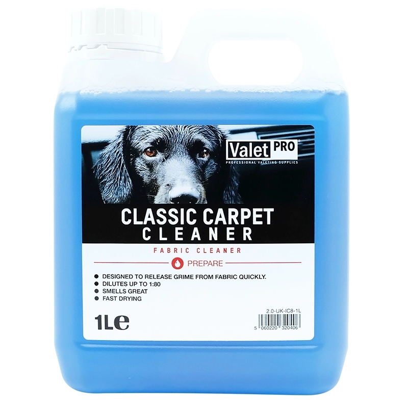 Classic Carpet Cleaner pour un nettoyage en profondeur de vos tissus et  moquettes.