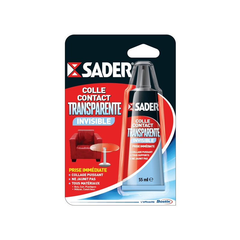 WEICON Spray Adhésif Extra Fort 500 ml/Adhésif universel/Pouvoir adhésif  élevé & Sader Colle Contact Néoprène Gel – Colle Extra Forte Tous Matériaux  – Prise Immédiate : : Bricolage