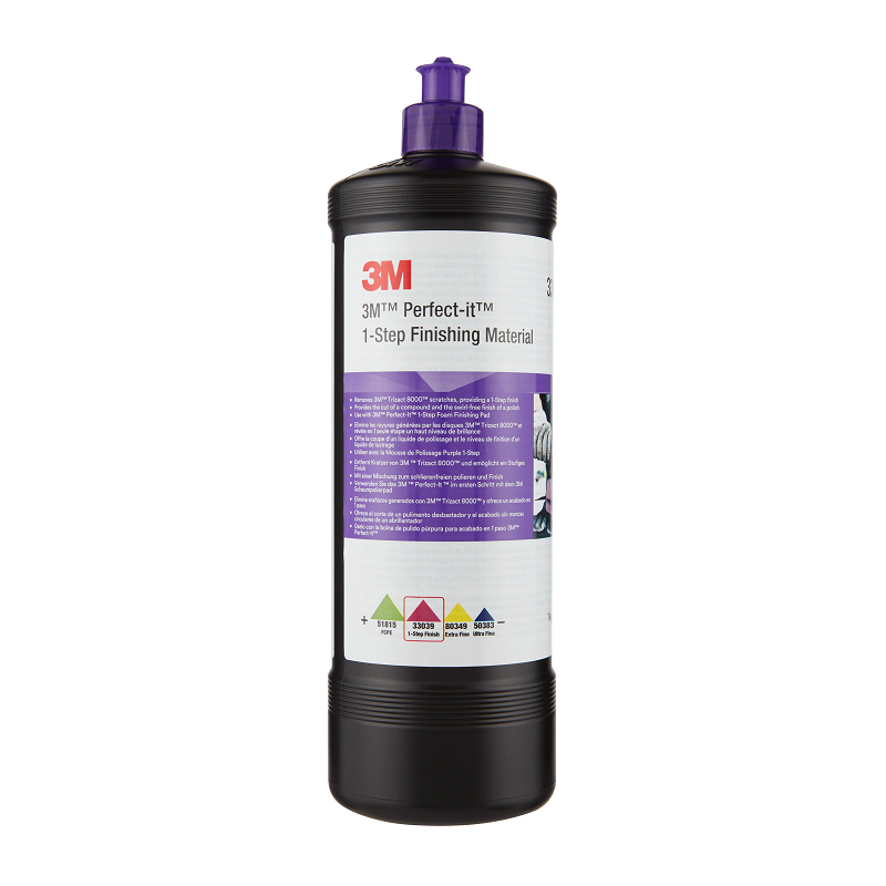 3M Perfect-It 1-Step Finishing Material 33044, 16 fl oz (472 m L), 6/case  33044 Industrial 3M Products & Supplies | Purple