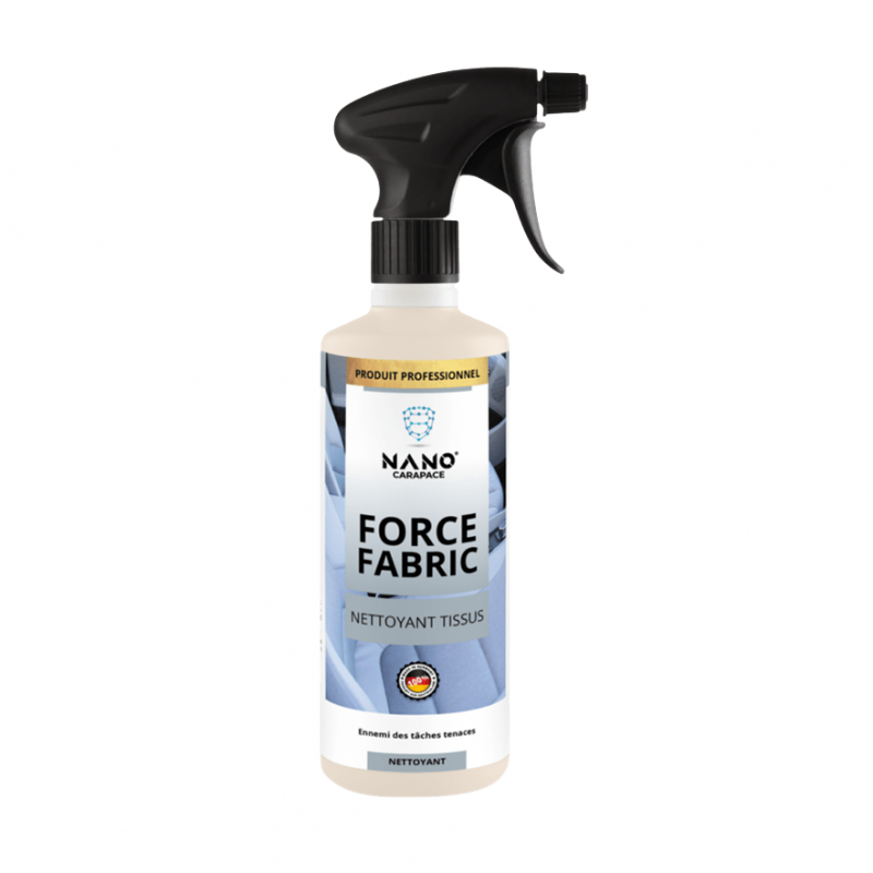 Nano Carapace Nettoyant Tissus – Force Fabric Spray 500 ML