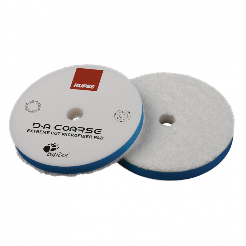 Rupes D-A Coarse Microfiber Pad Extreme Cut Diam 130 mm 9.MF130H