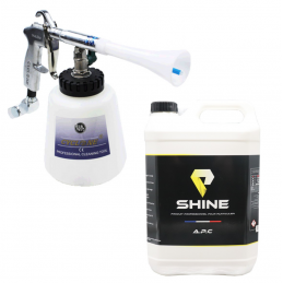 Kit de limpeza Shine APC 5 litros + ciclone Z010A