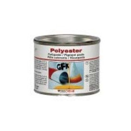 PATE COLORANTE POLYESTER BLANC RAL 9010 / 200 GR
