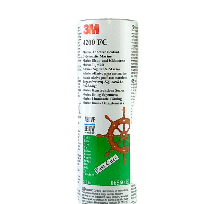 3M 06560 Marine Polyurethane Sealant 4200FC 3M™, White 310 ml