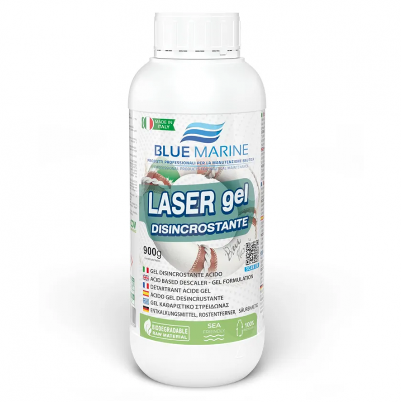 Blue Marine Laser Gel - 0,9 kg - Deoxidant, Gelb