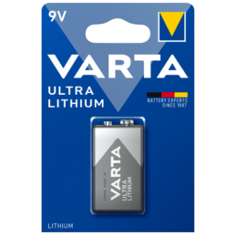 Varta Pile Lithium 9V 6LR61 – Blister von 1