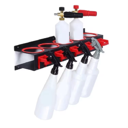 Wall support for 5 sprayers