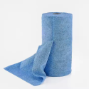 Rouleau de 75 microfibres de nettoyage – Coloris bleu