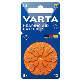 Hearing pile Varta 13 Zinc-Air 1.45 V - blister 8