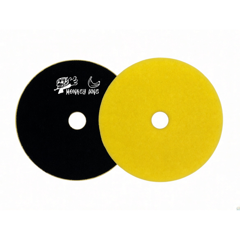 Monkey Line Skinny Pad Polishing Yellow  125/135 mm profil fin 18 mm