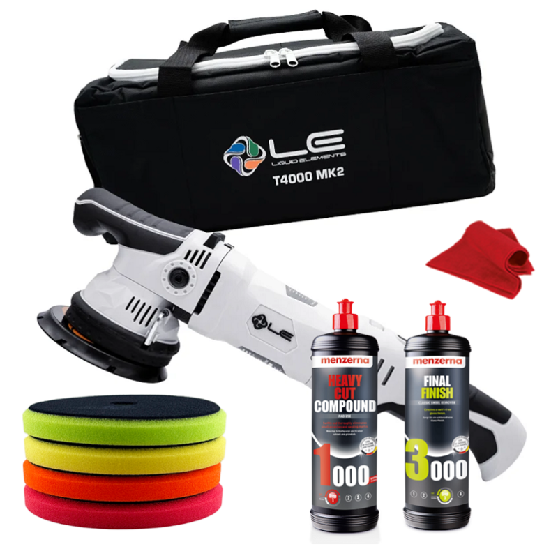 Lustragekit Liquid Elements T4200 - Pads Monkey Line + Menzerna (Schnitt & Finish)