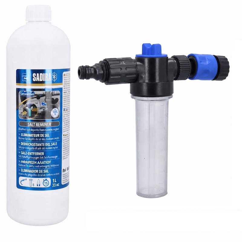 Sadira 4048 Kit Eliminateur de Sel 1 litre + Melangeur